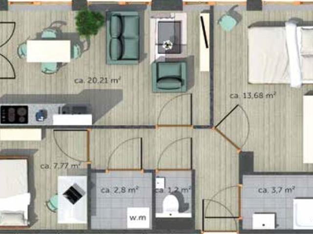 Appartement te huur in Heerenveen, Friesland