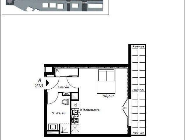 Studio location à Melun, La Rochette