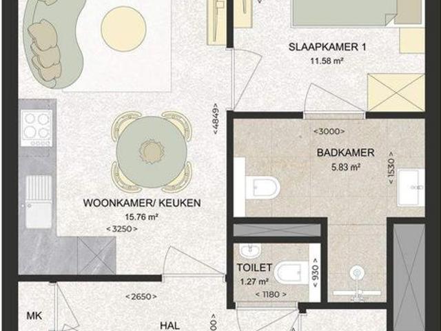 Appartement te huur in Schalkwijk, Haarlem