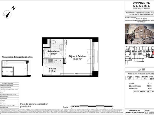 Appartement vente à Le Havre, Fécamp