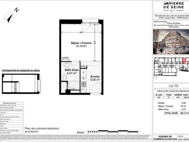 Appartement vente à Le Havre, Fécamp