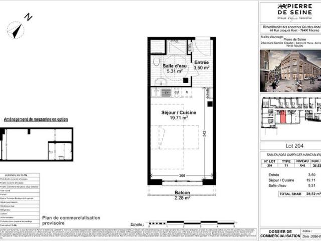Appartement vente à Le Havre, Fécamp
