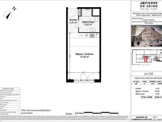 Appartement vente à Le Havre, Fécamp