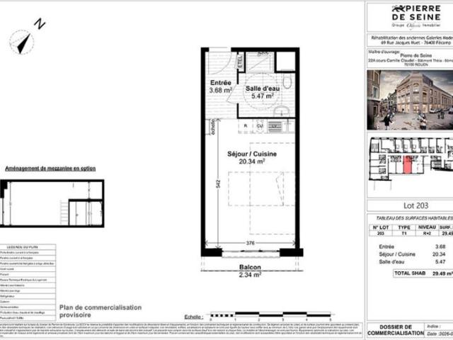 Appartement vente à Le Havre, Fécamp