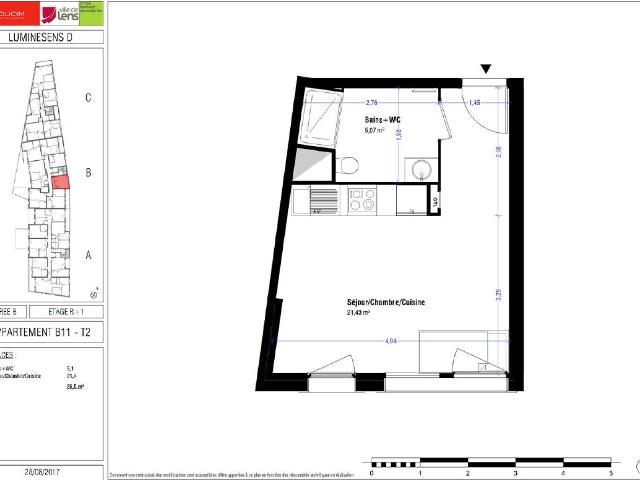 Appartement location à Lens