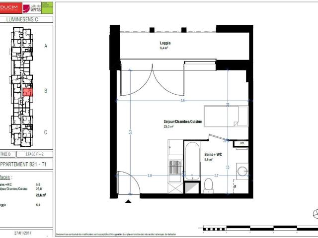 Appartement location à Lens