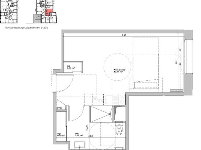 Appartement vente à Les Andelys, Louviers