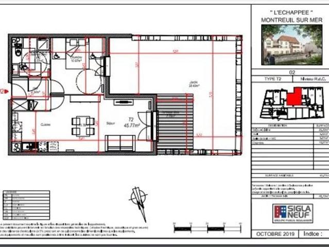 Appartement vente à Montreuil-sur-Mer, Montreuil