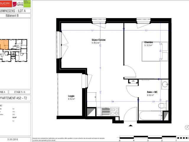 Appartement location à Lens