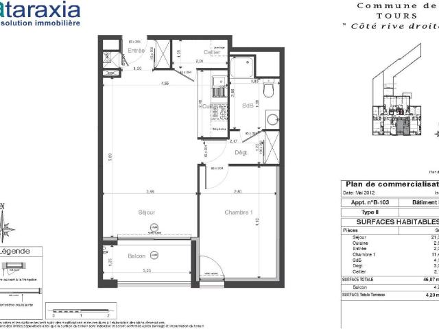 Appartement location à Tours