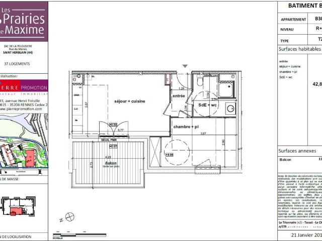 Appartement location à Nantes, Saint-herblain