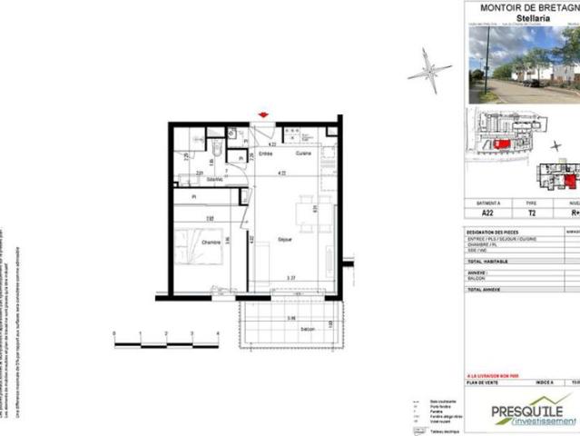 Appartement vente à Saint-Nazaire, Montoir-de-bretagne