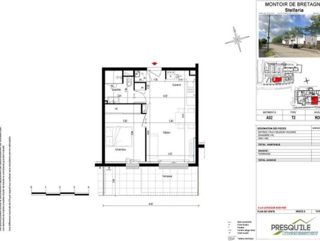 Appartement vente à Saint-Nazaire, Montoir-de-bretagne