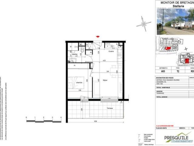 Appartement vente à Saint-Nazaire, Montoir-de-bretagne