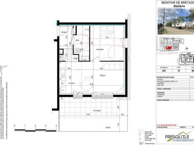 Appartement vente à Saint-Nazaire, Montoir-de-bretagne