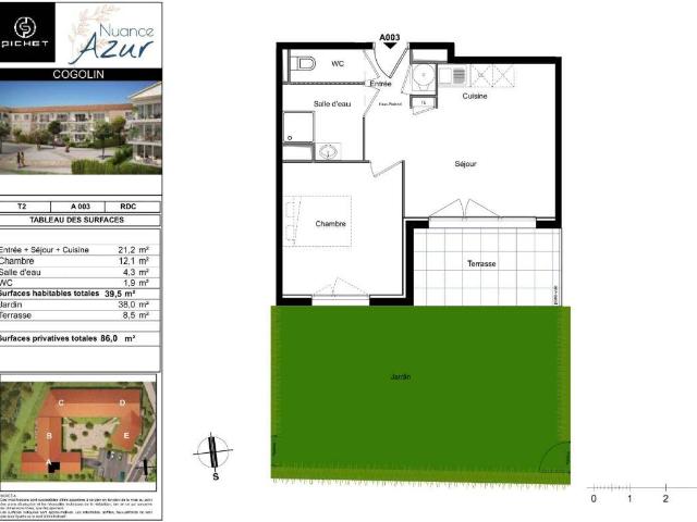 Appartement location à Arrondissement de Draguignan, Cogolin