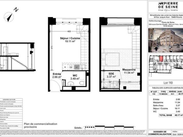 Appartement vente à Le Havre, Fécamp