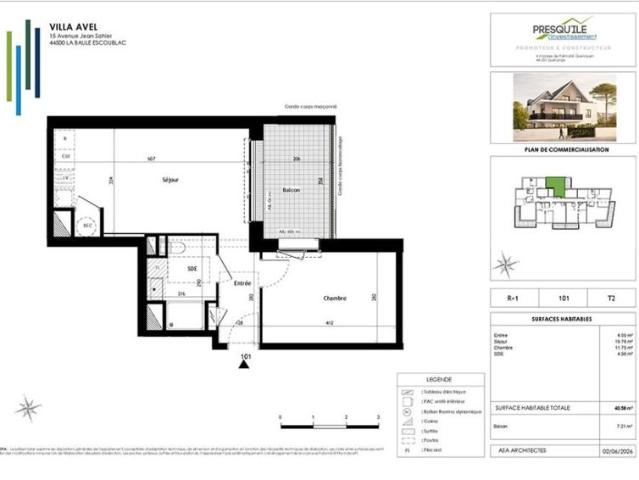 Appartement vente à Saint-Nazaire, La Baule-escoublac