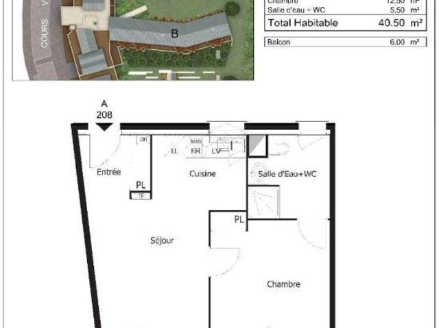 Appartement location à Bordeaux, Cenon