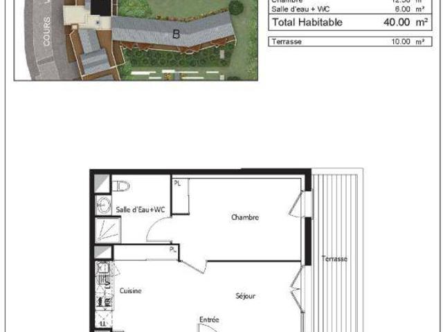 Appartement location à Bordeaux, Cenon