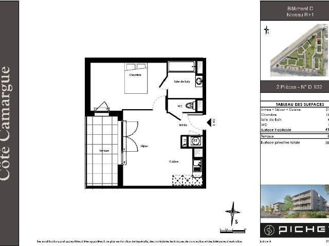 Appartement location à Le Trébon, Arles
