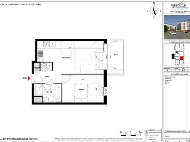 Appartement vente à Quimper, Bretagne