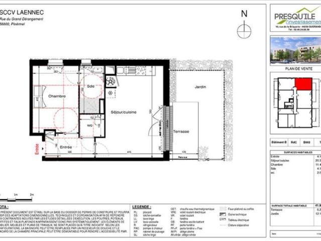 Appartement vente à Pontivy, Bretagne