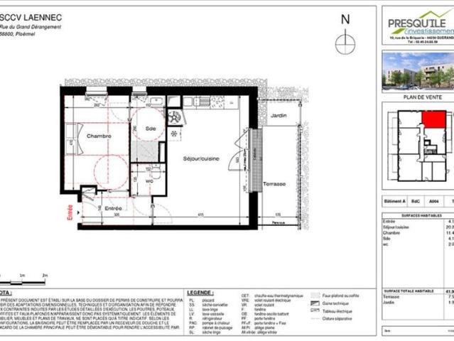 Appartement vente à Pontivy, Bretagne
