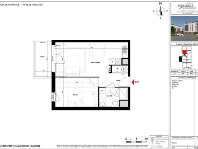 Appartement vente à Quimper, Bretagne