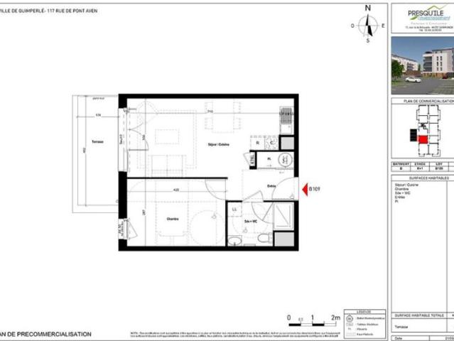 Appartement vente à Quimper, Bretagne