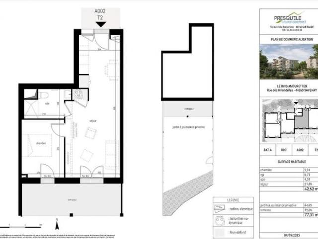 Appartement vente à Saint-Nazaire, Savenay
