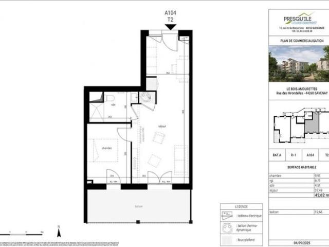 Appartement vente à Saint-Nazaire, Savenay