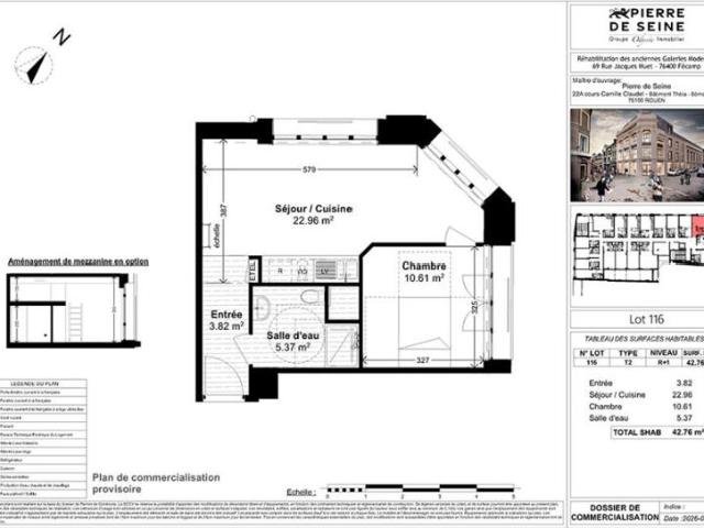 Appartement vente à Le Havre, Fécamp