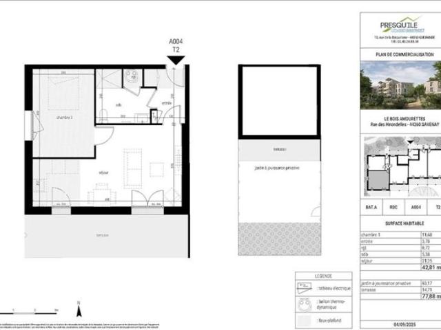 Appartement vente à Saint-Nazaire, Savenay