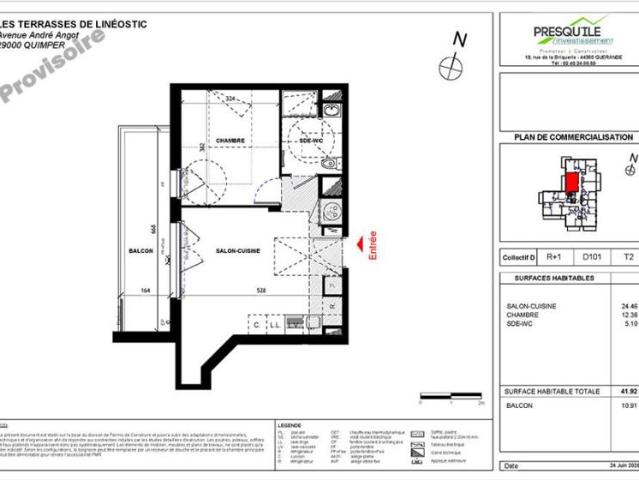 Appartement vente à Quimper, Bretagne