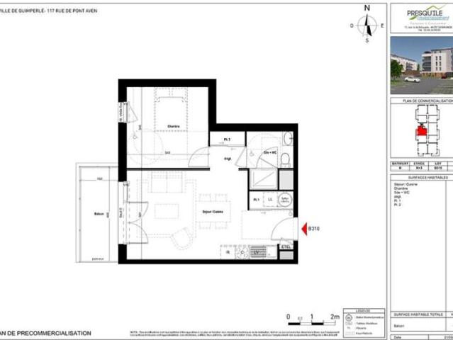 Appartement vente à Quimper, Bretagne