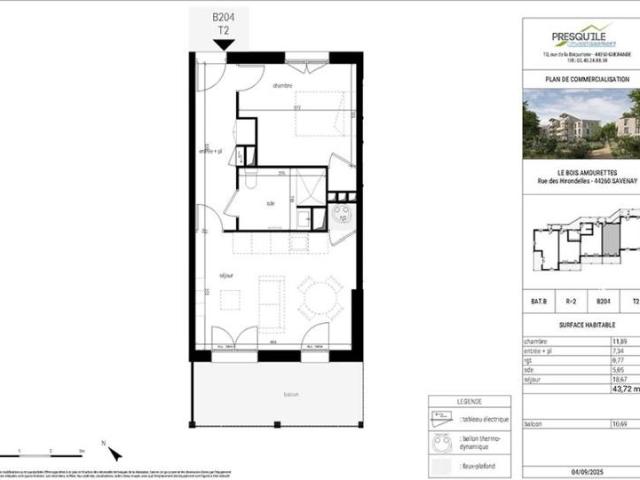 Appartement vente à Saint-Nazaire, Savenay