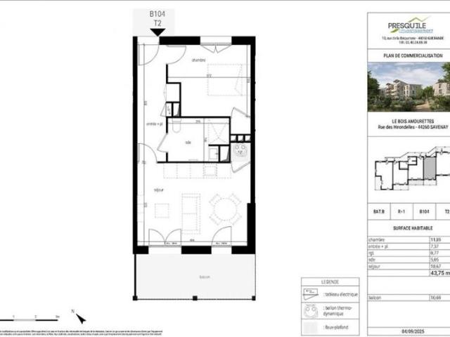 Appartement vente à Saint-Nazaire, Savenay