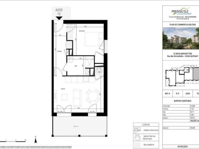 Appartement vente à Saint-Nazaire, Savenay