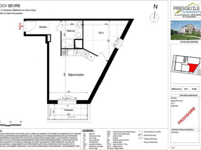 Appartement vente à France métropolitaine, La Haie-fouassière