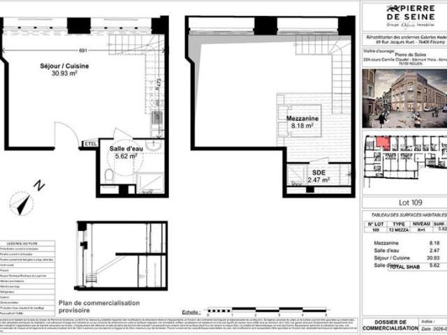 Appartement vente à Le Havre, Fécamp