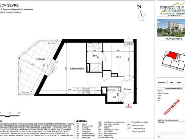 Appartement vente à France métropolitaine, La Haie-fouassière