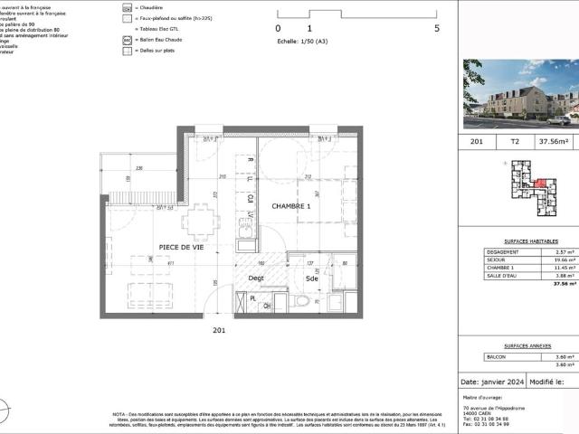 Appartement location à Caen