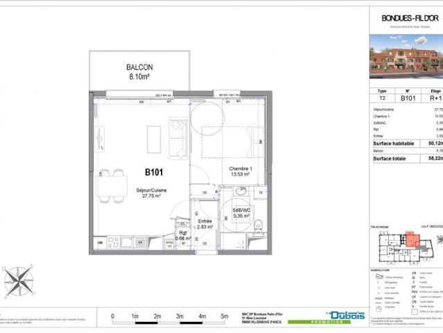 Appartement vente à Lille, Bondues