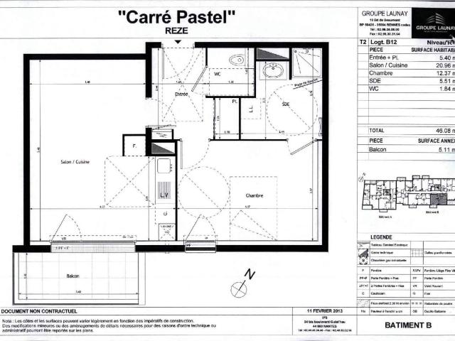 Appartement location à Nantes, Rezé
