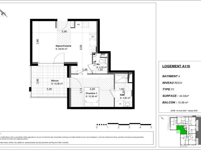 Appartement location à Le Dennach, Waldighoffen
