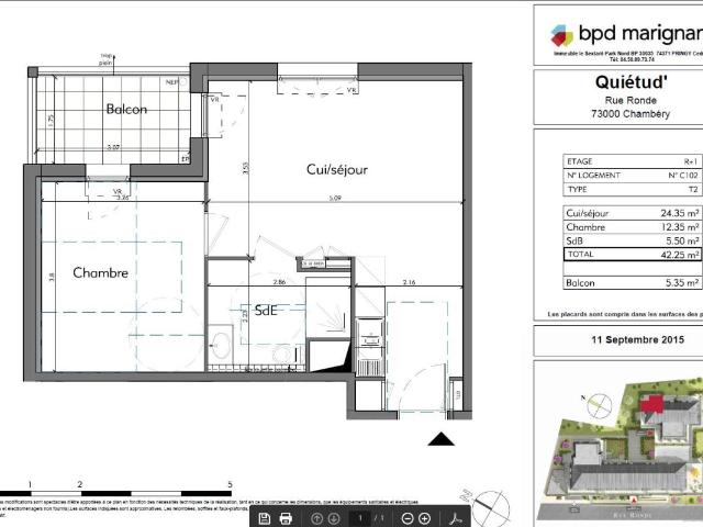 Appartement location à Chambéry