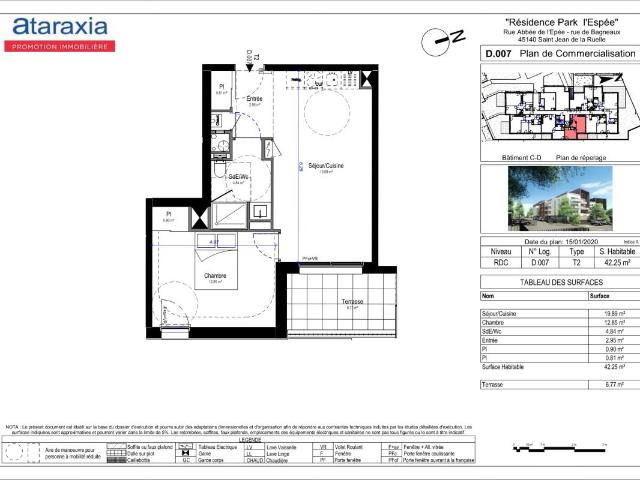 Appartement location à Orléans, Saint-jean-de-la-ruelle