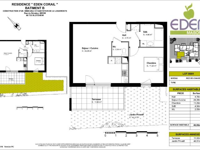 Appartement location à Mulhouse, Blotzheim