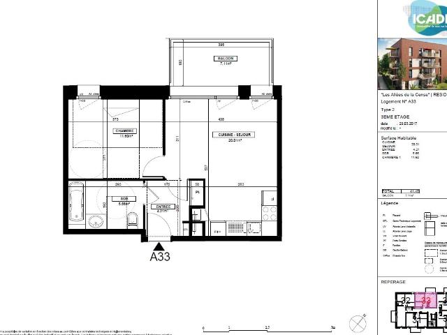 Appartement location à Lille, Baisieux